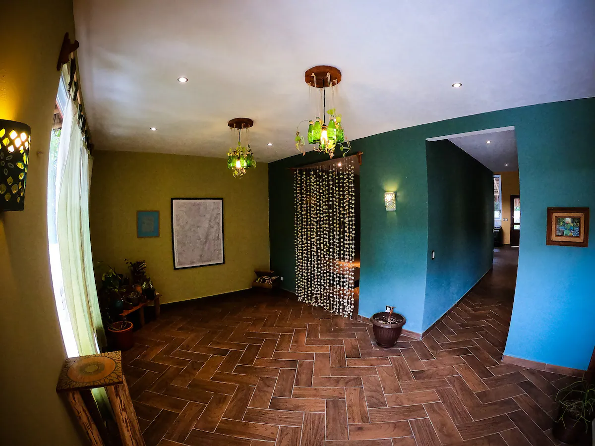 Hall Casa de las Orquídeas