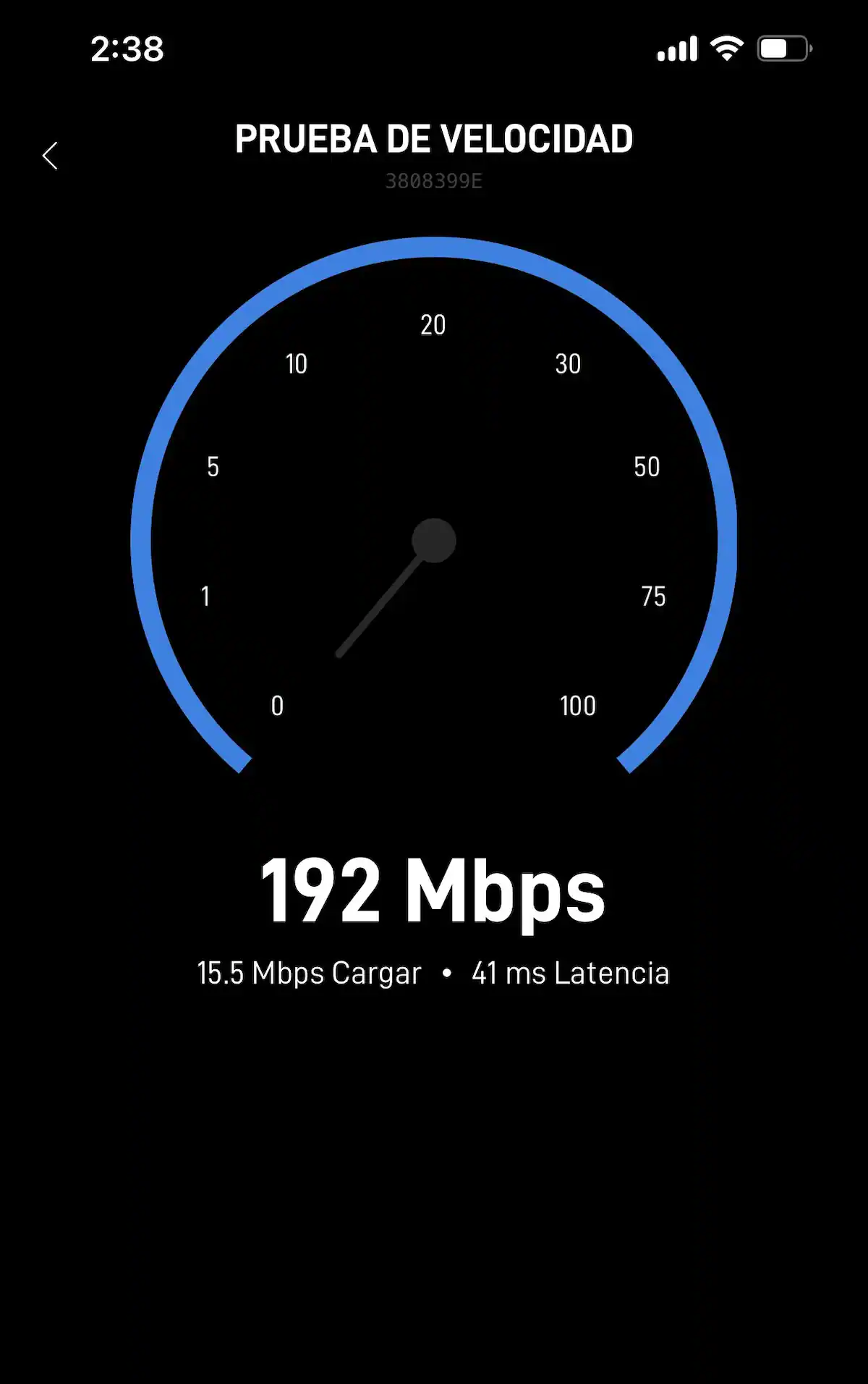 Internet speed Casa de las Orquídeas